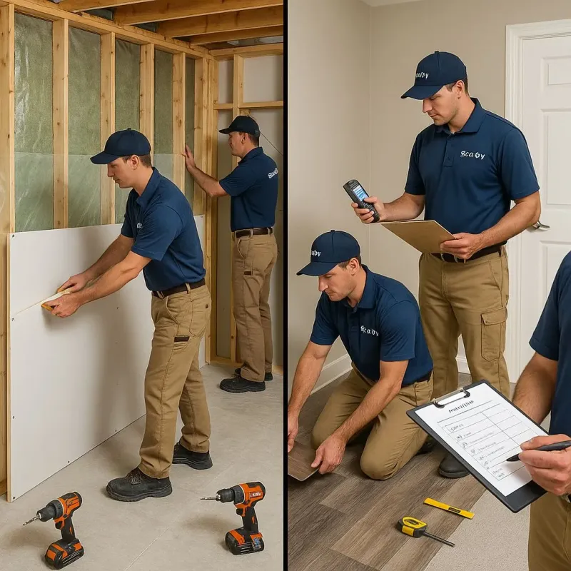 Repairs and Reconstruction process in Randallstown, MD